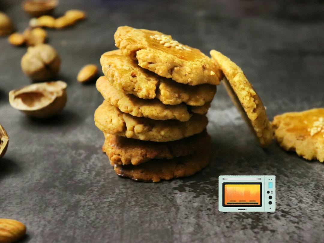 酥到掉渣的核桃酥