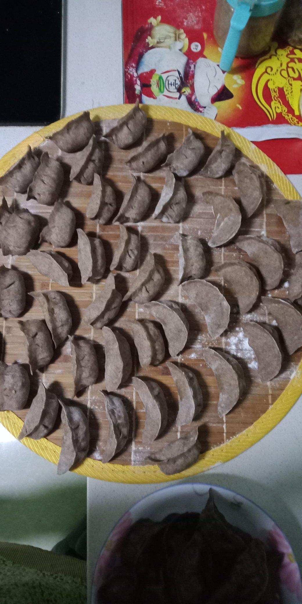 韭菜鸡蛋虾仁饺子（三人量）