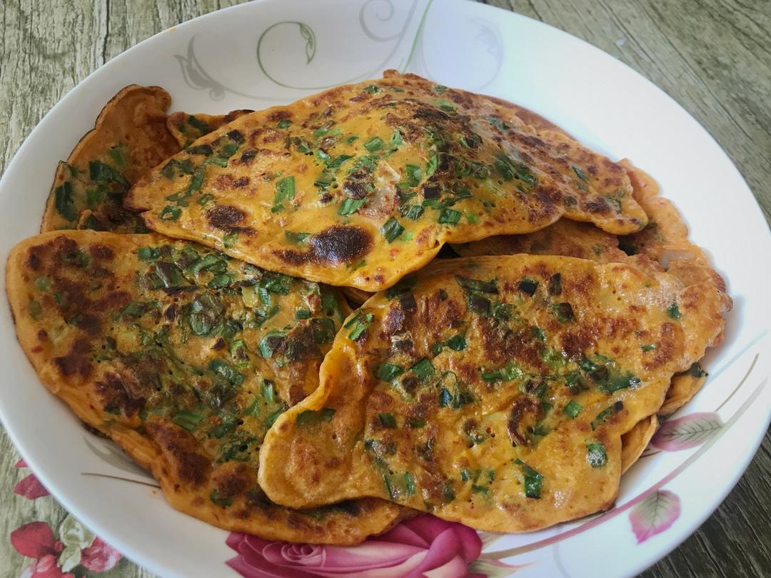 韭菜鸡蛋饼