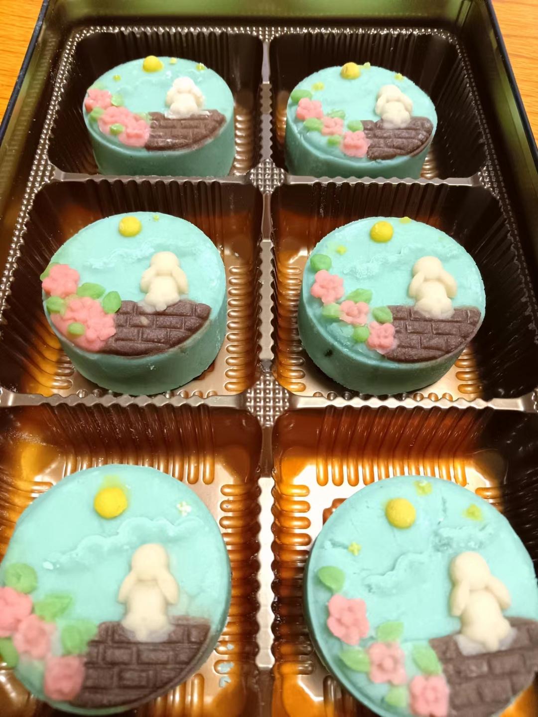 做一款惊艳你朋友圈的月饼吧🥮桃山皮月饼 | 国潮月饼