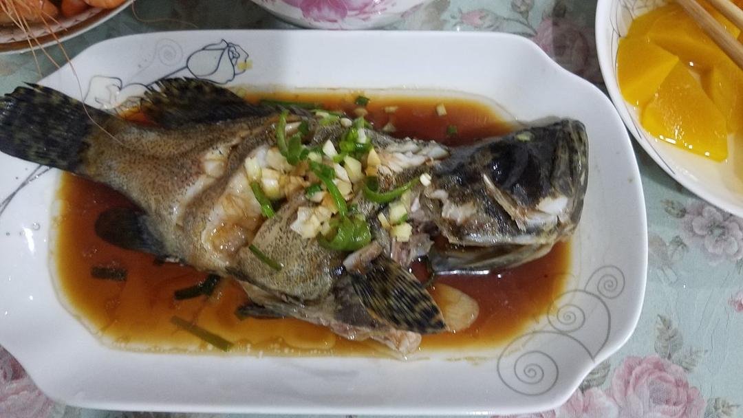 清蒸鱼（鲈鱼/多宝鱼/桂花鱼/石斑鱼……）