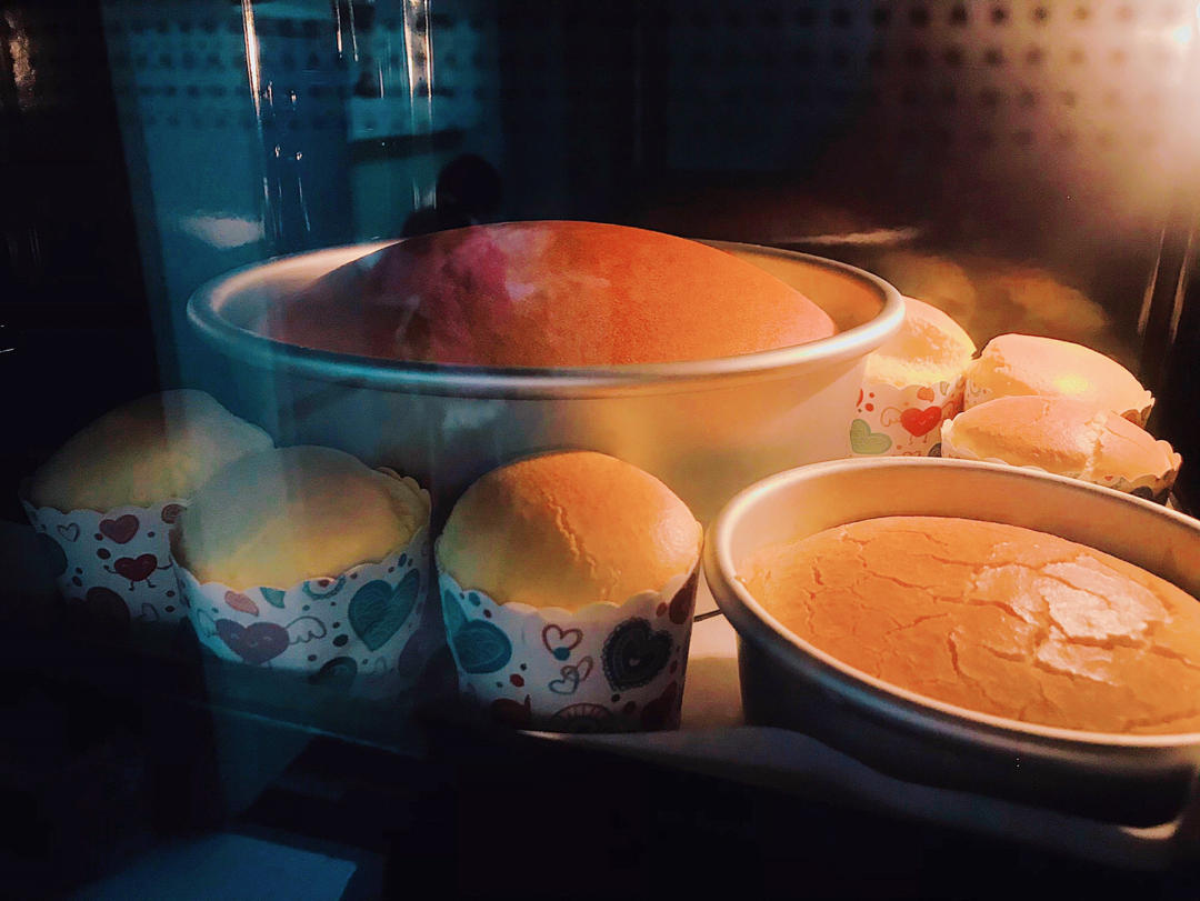 超柔软6寸戚风蛋糕(附8寸配方)零失败 超详细‼️含操作视频