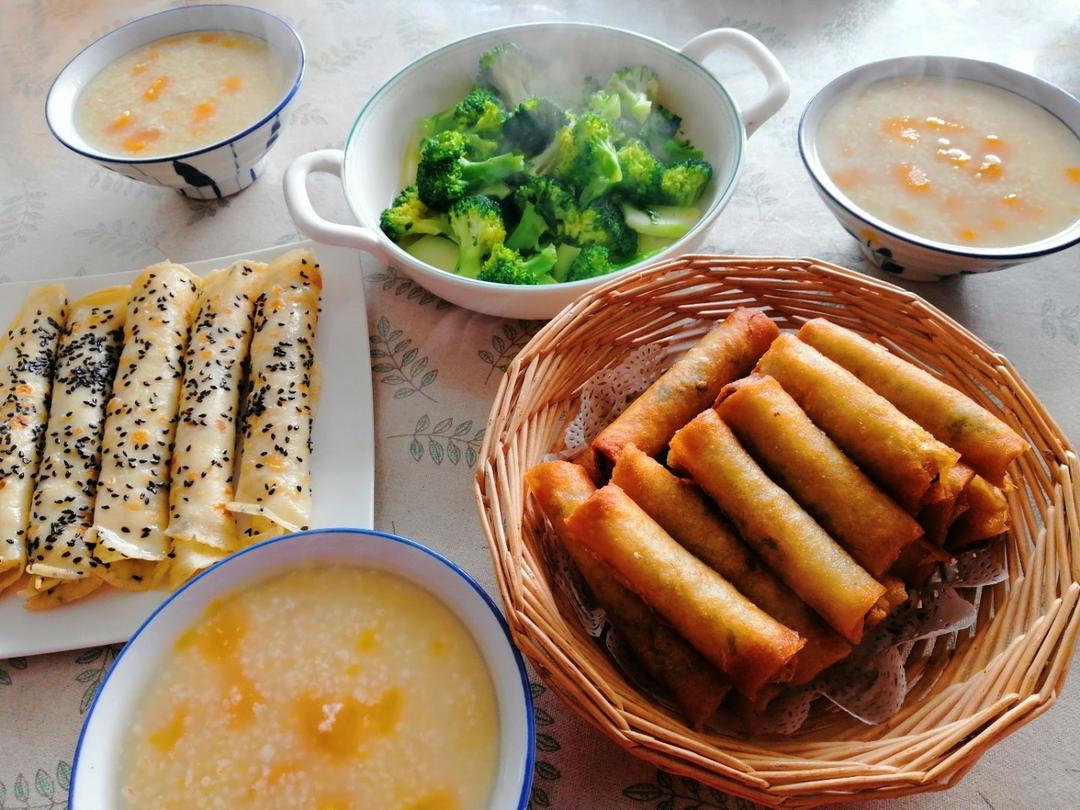 荠菜春卷