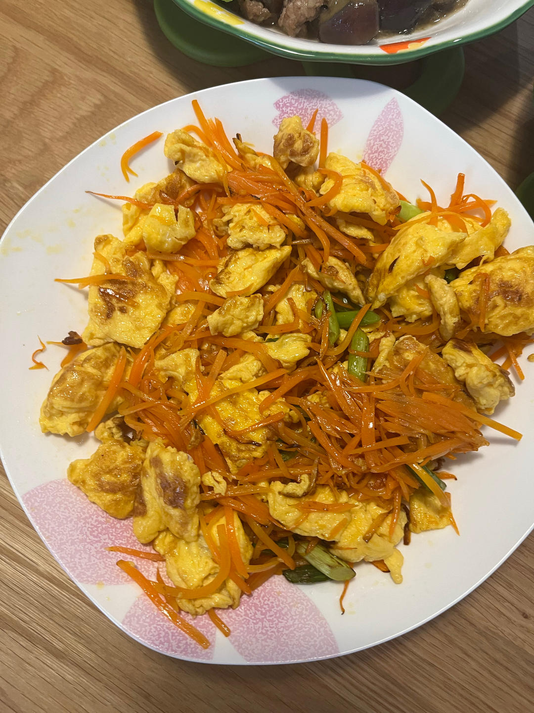 胡萝卜炒蛋（小朋友营养必备）