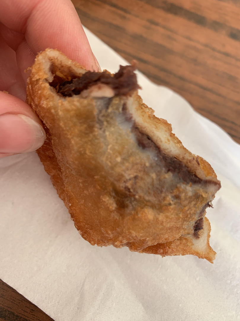 东北油炸糕（糯米粉豆沙馅儿）不翻车很简单