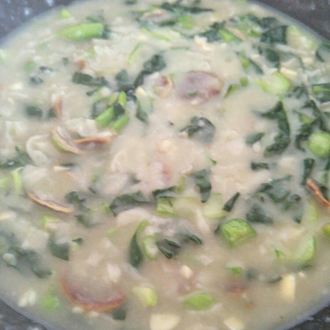 腊肉大蒜煮豆丝