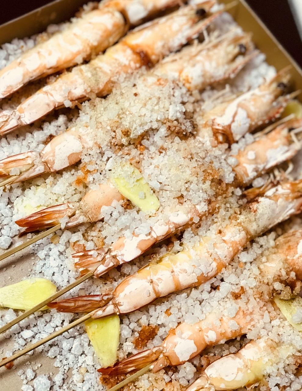 orchis1119做的盐烤大虾