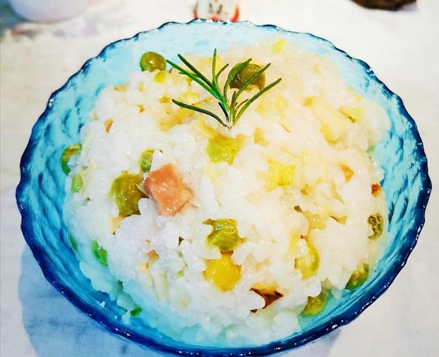立夏饭之—豌豆糯米饭的做法