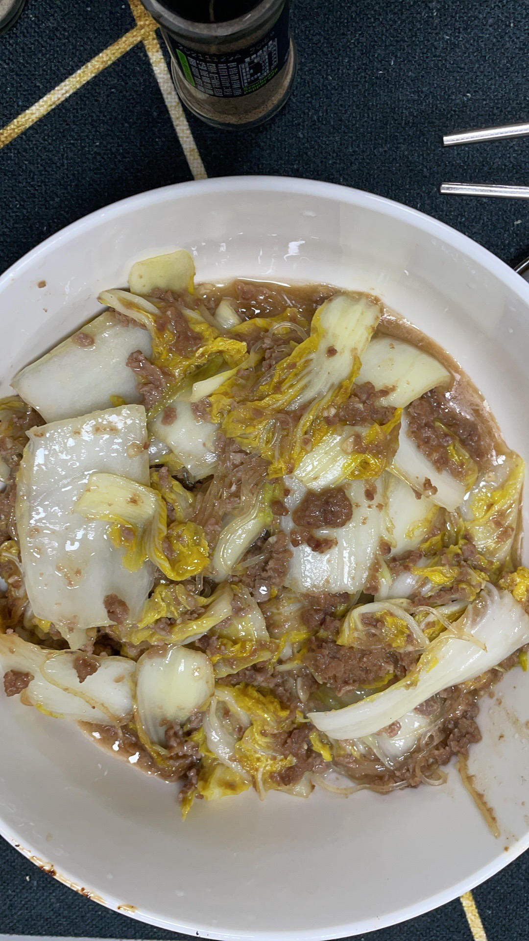 烂糊粉丝娃娃菜