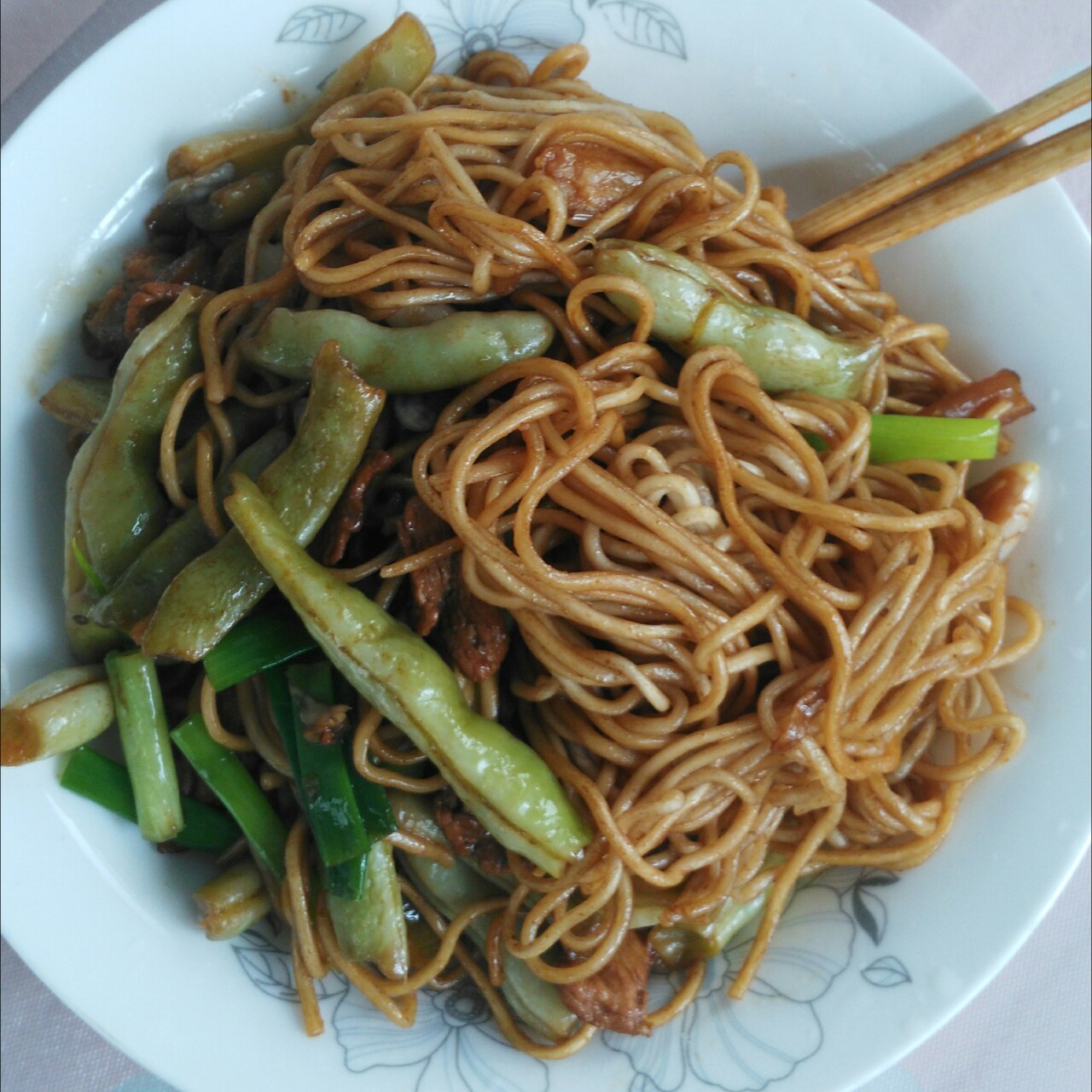 芸豆焖面（附万能的腌肉不老的办法）