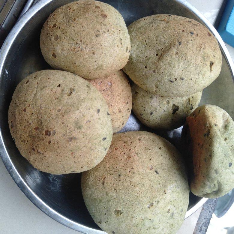 蓝黛麻薯面包