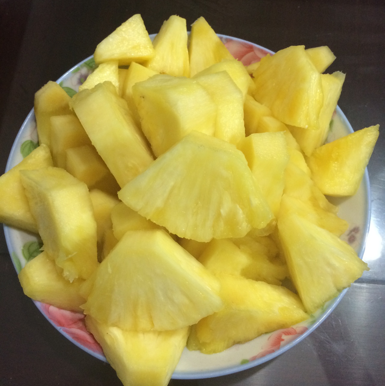 vikisss做的凤梨的切法