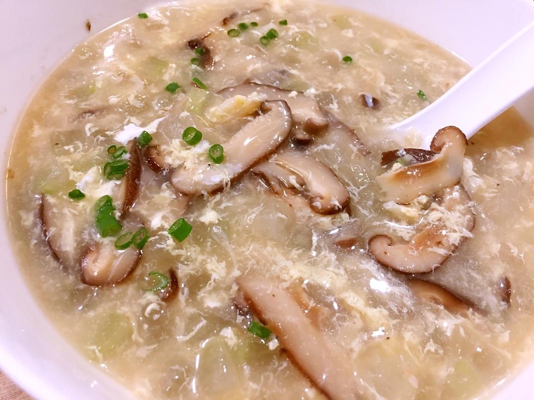 虾干瑶柱冬瓜羹