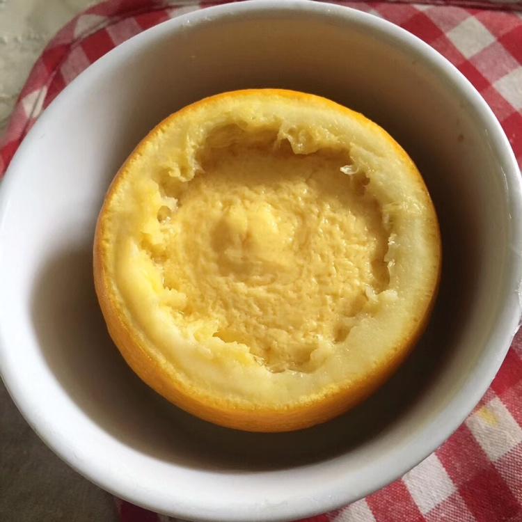 宝宝辅食香橙蒸蛋