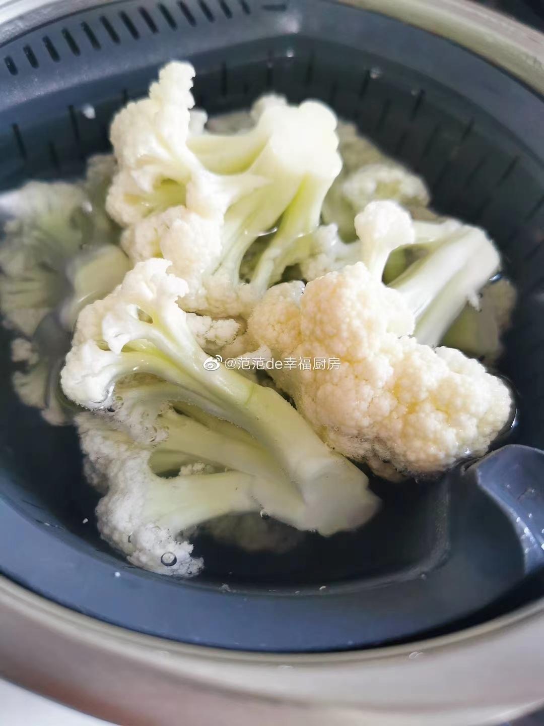 减脂餐 花椰菜饭的做法步骤图 范范的幸福厨房 下厨房
