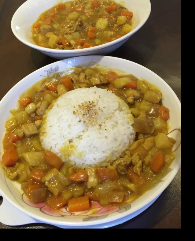 咖喱鸡饭