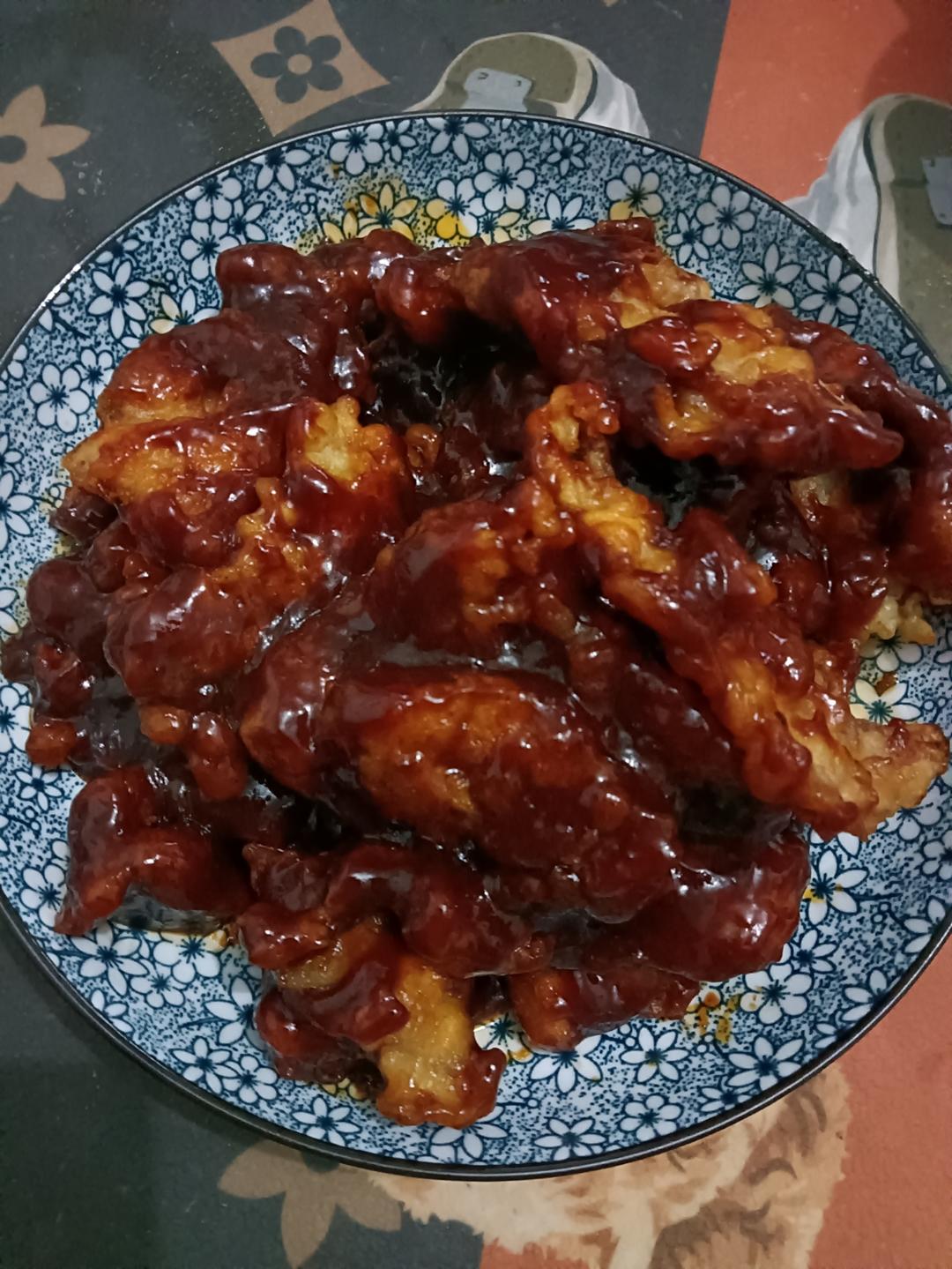 饭店里面糖醋里脊凭什么那么好吃，你看你也行