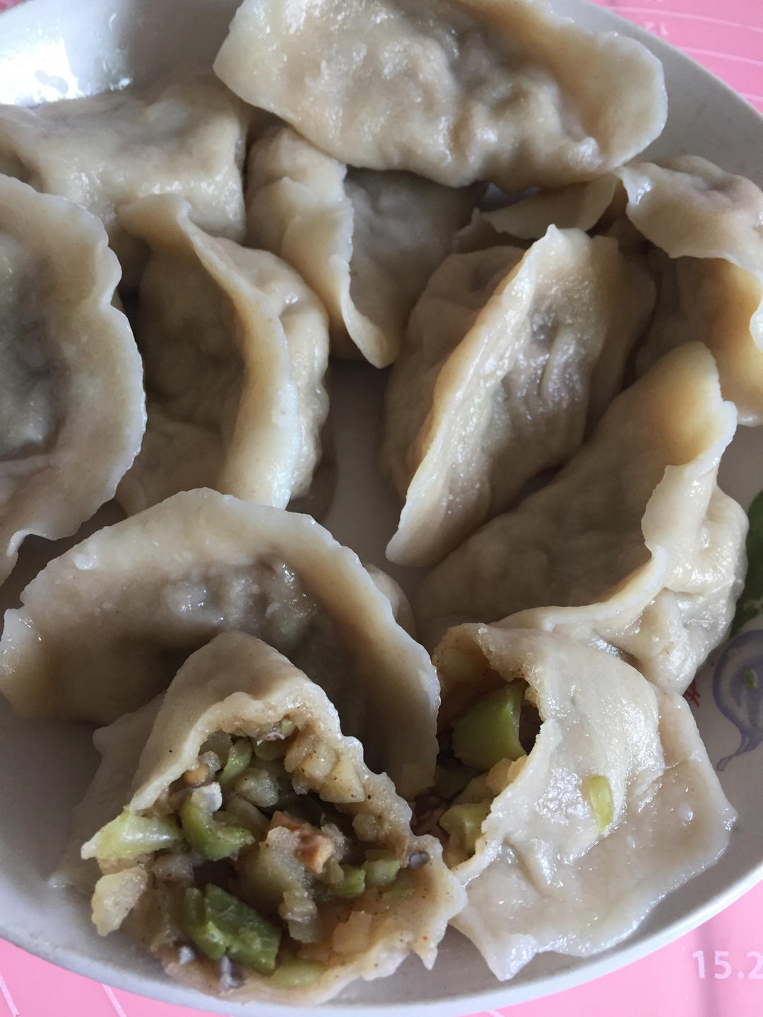 低脂纯素绿豆芽水饺