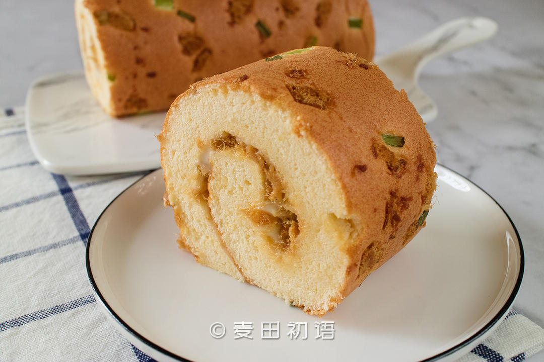 怎么卷都不裂的肉松蛋糕卷