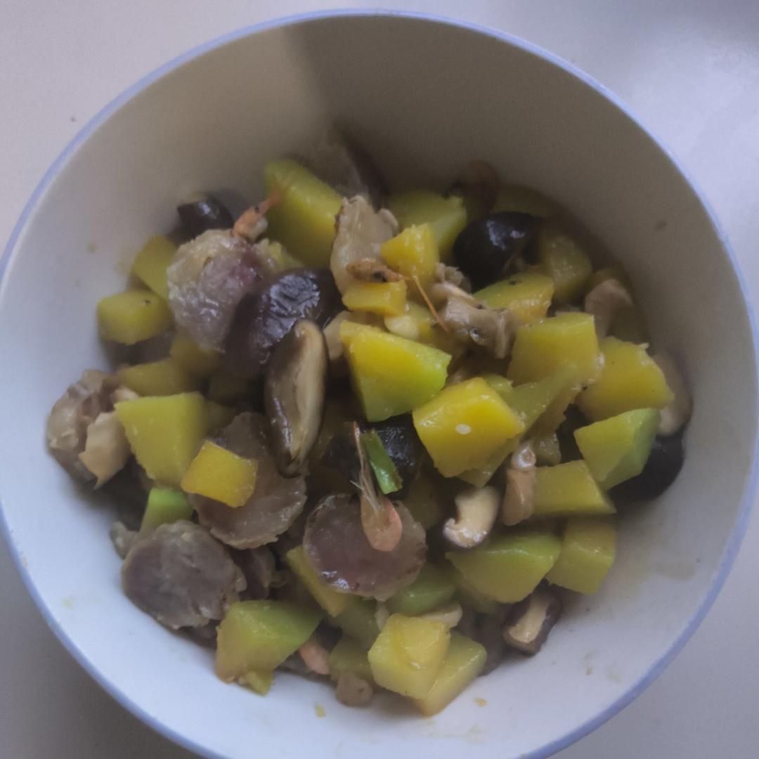 超乎意料之外&好吃的南瓜焖饭