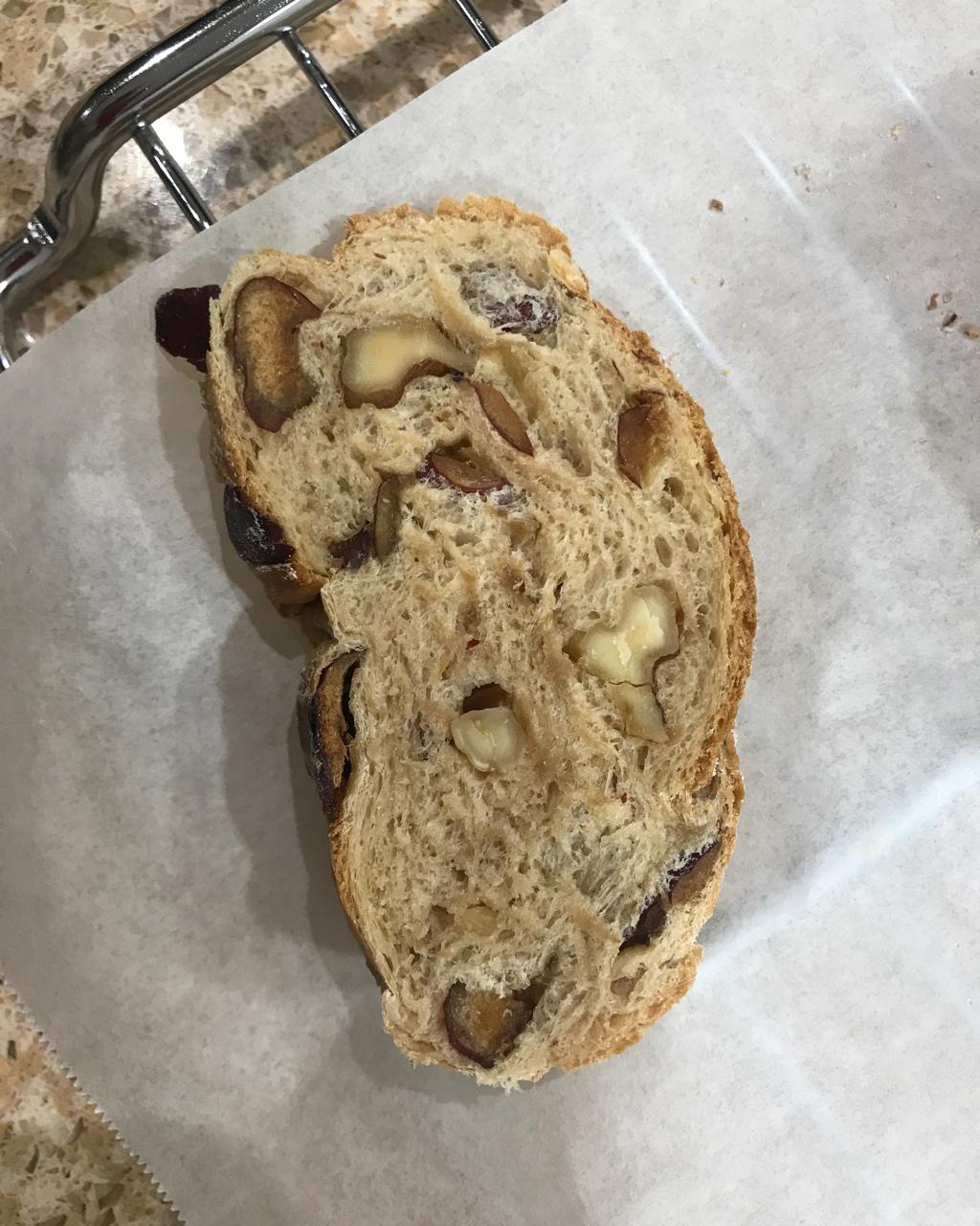 红枣核桃软欧