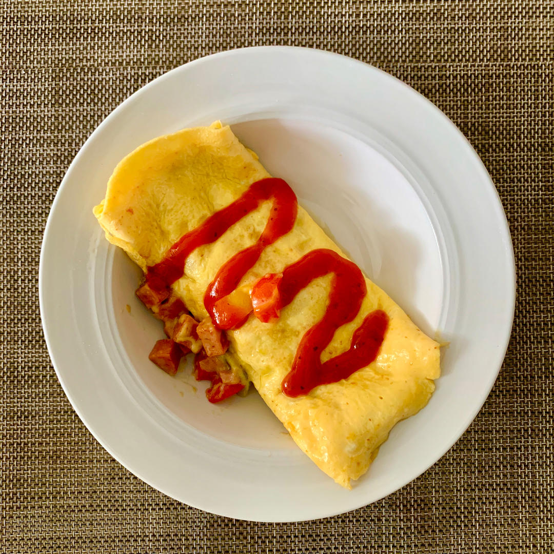 简单快手又美味｜番茄杂蔬欧姆蛋