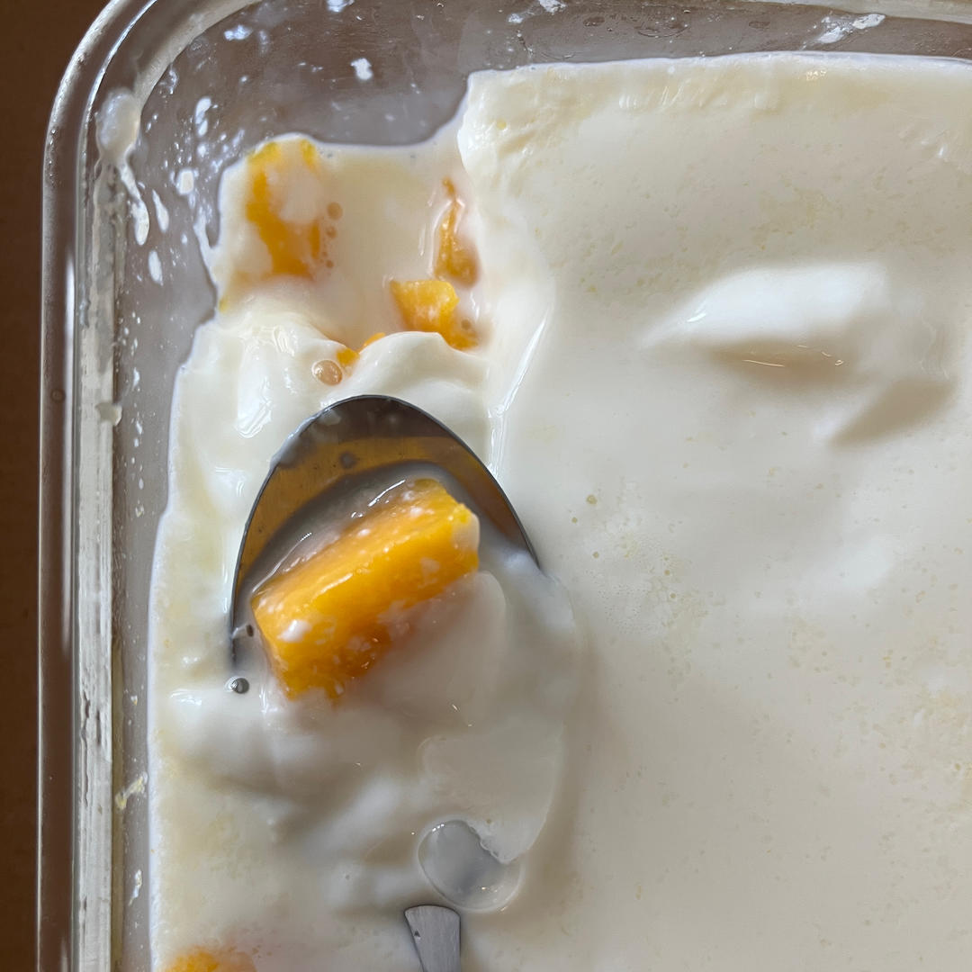 夏日必备小甜品🥭芒果布丁🍮超简单「学不会你来打我」