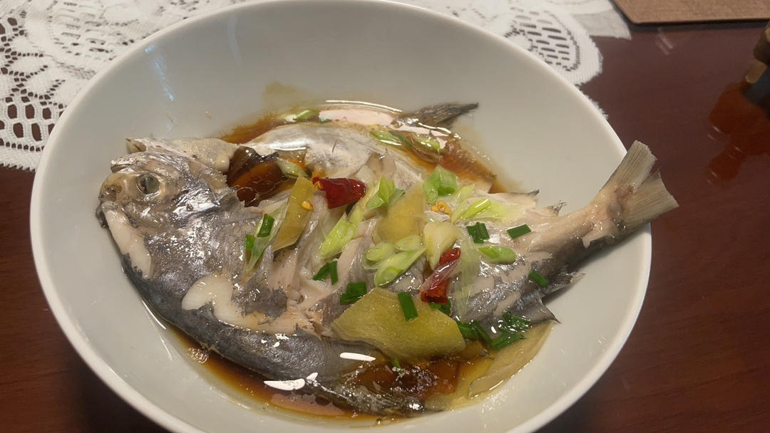 清蒸鲳鱼