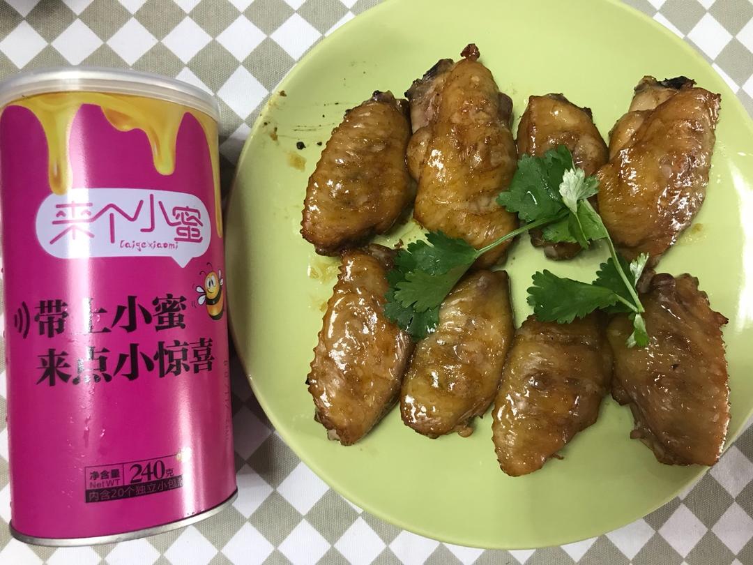 蜜汁鸡翅（烤箱）