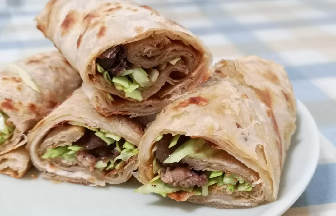 百吃不腻的芝麻酱饼的做法