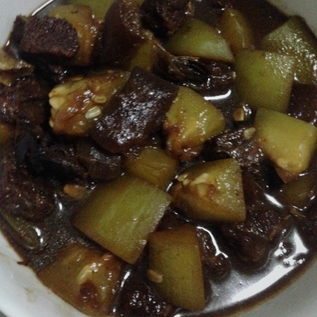 土豆炖牛肉