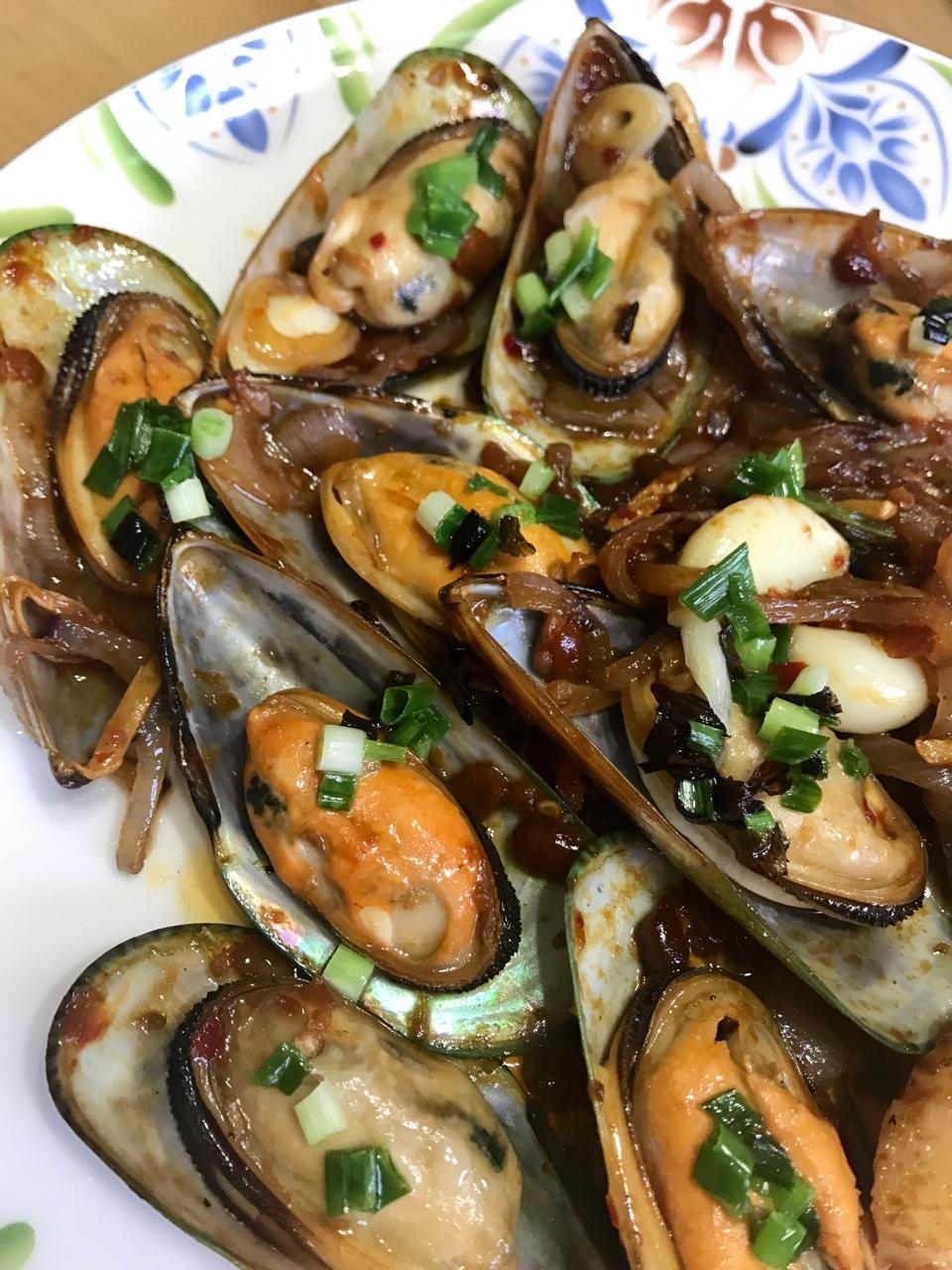 手机用户0096_fokp做的泰式辣炒海虹 mussels