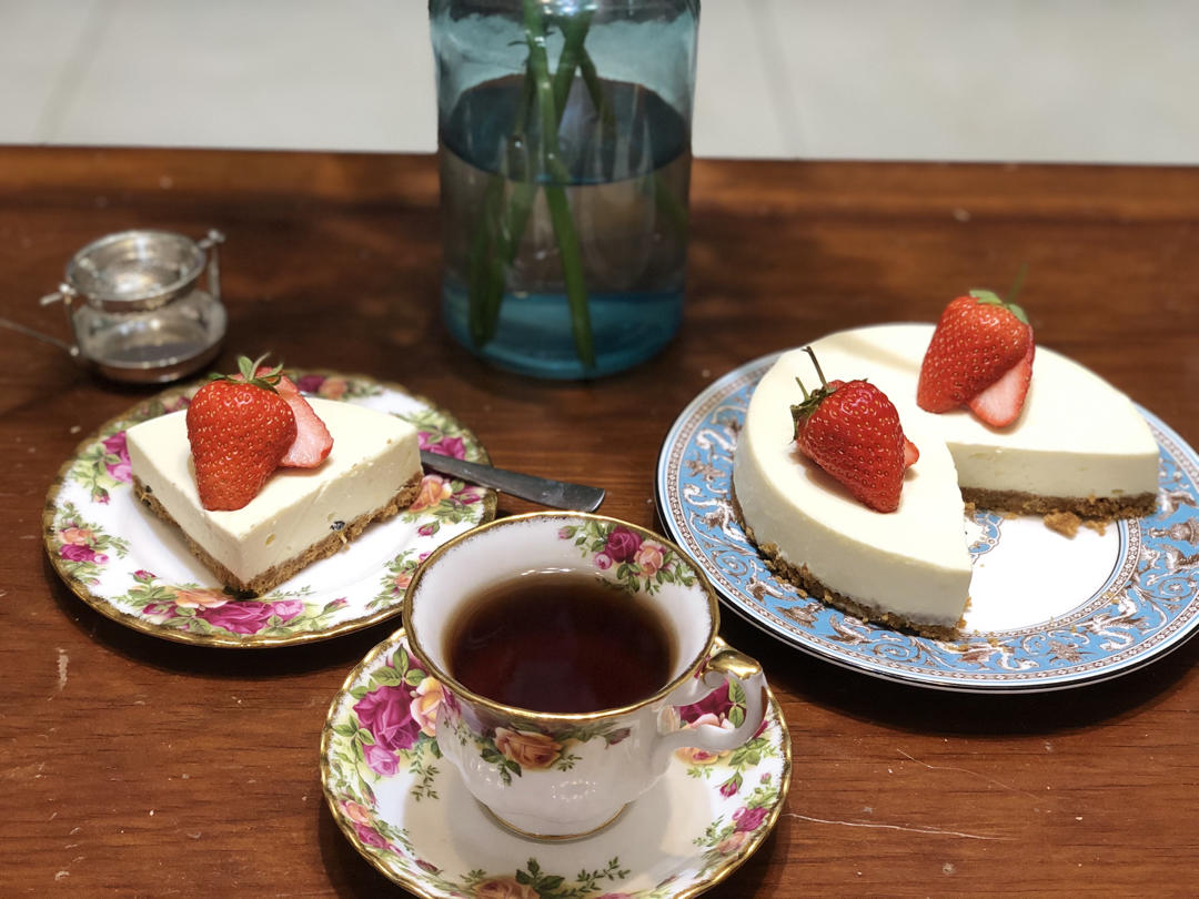 酸奶冻芝士蛋糕【曼食慢语】