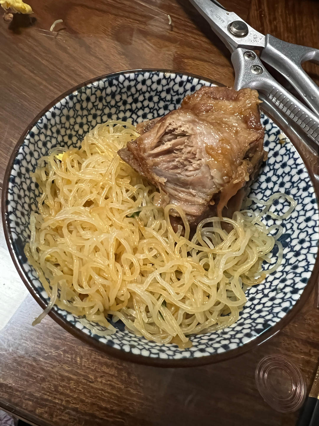 鸡蛋炒米粉，正确泡发干米粉，不碎、不坨、不粘锅、口感Q弹