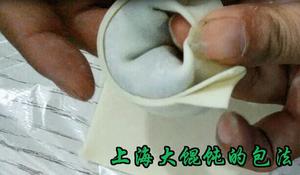 上海大馄饨的包法的做法 步骤5