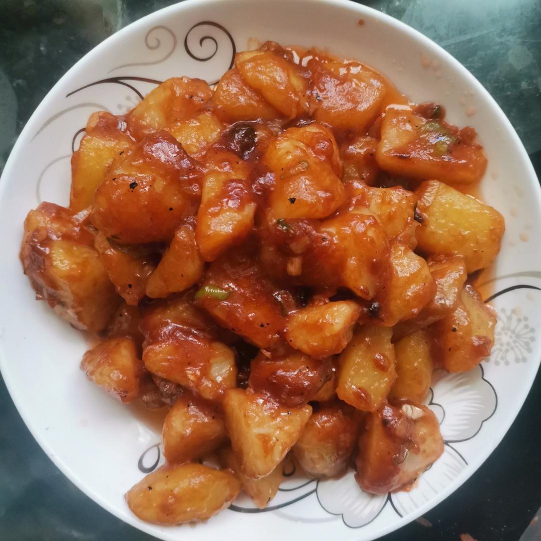 软糯好吃的红烧土豆