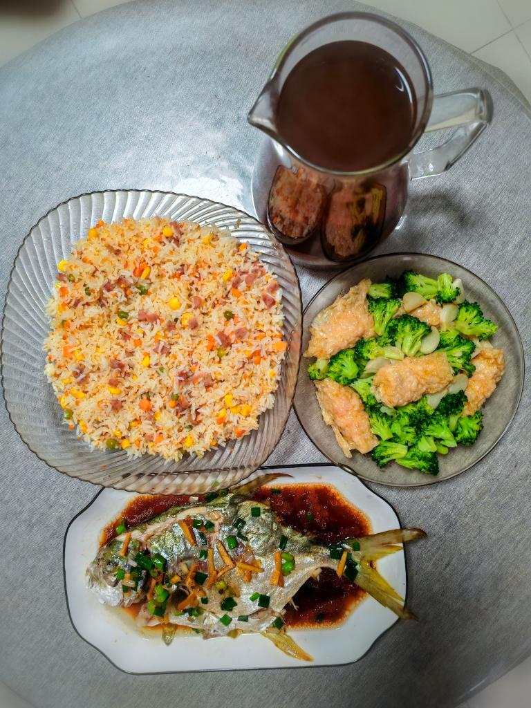 超豪华的海胆炒饭～