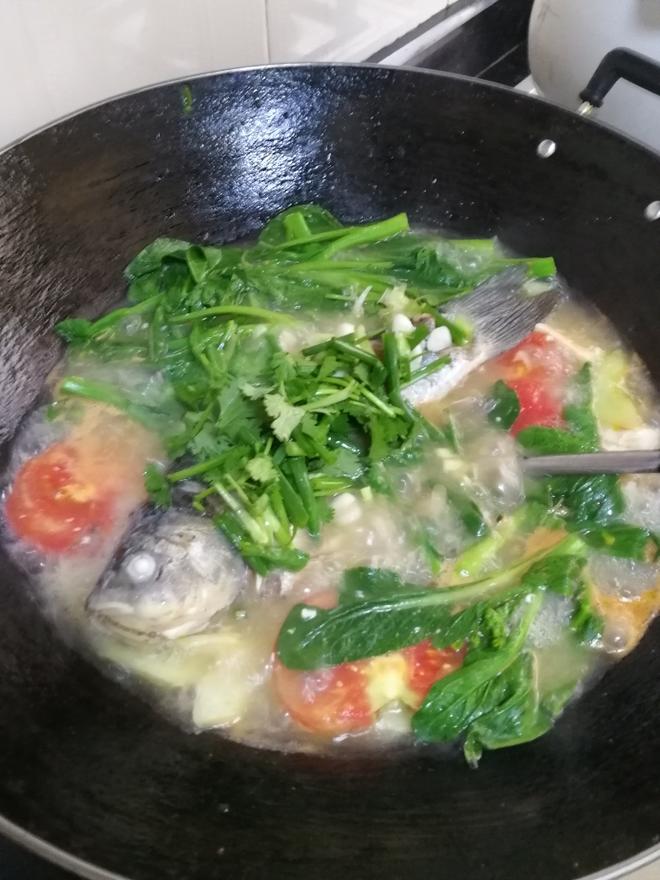 白瓜番茄豆腐側鱼汤的做法