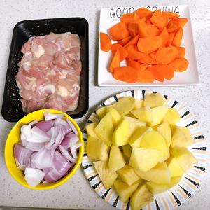 咖喱土豆鸡的做法 步骤1