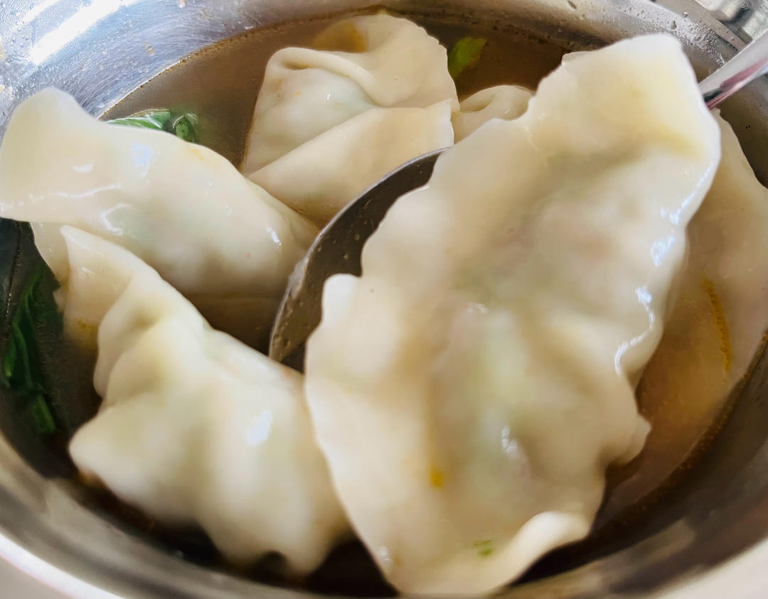 芹菜猪肉大馅饺子