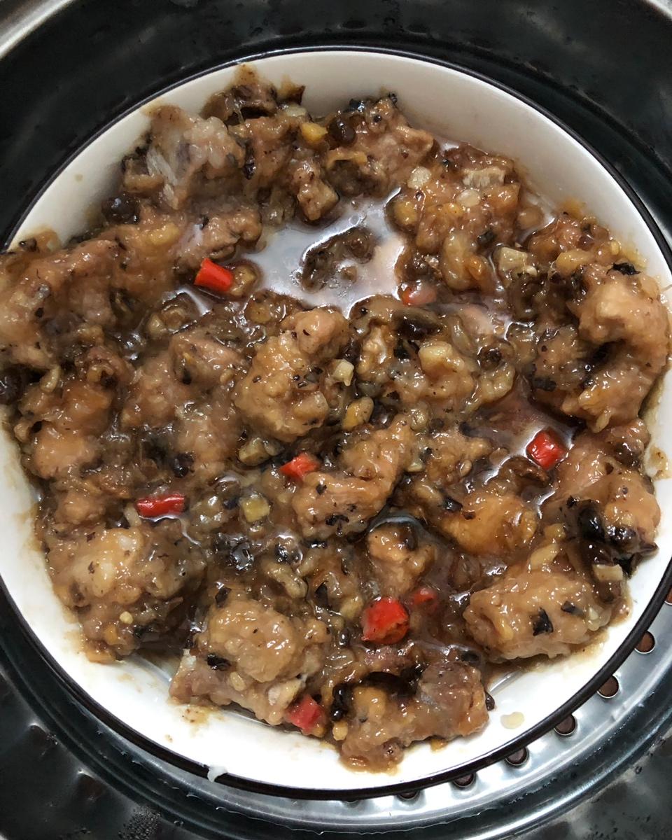 家常菜～豉汁蒸排骨