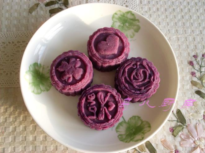 蜂蜜紫薯糕的做法