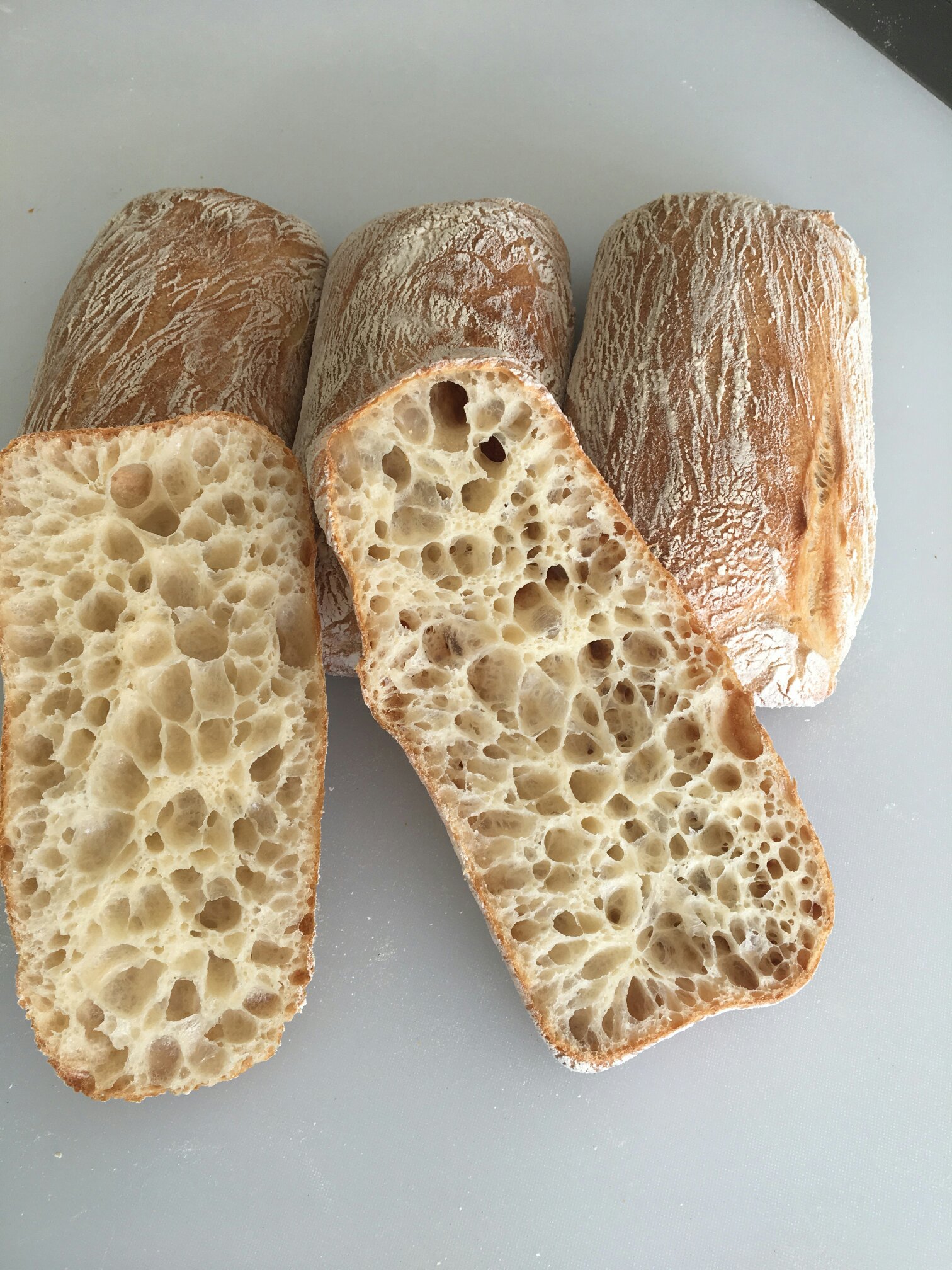 恰巴塔面包的做法