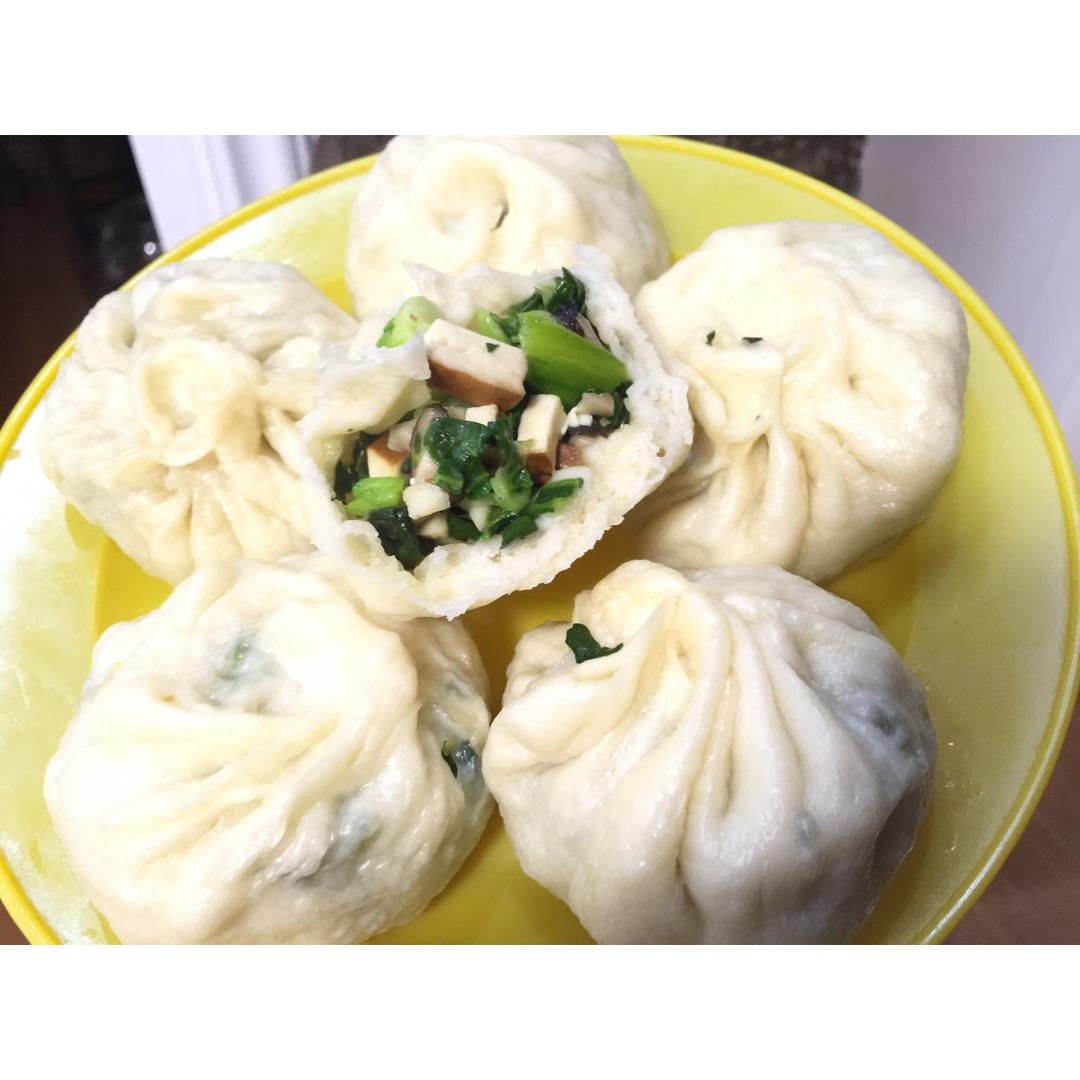 节省一半时间的大包子（另付翠绿菜包子，肉包子，腹黑包子食谱）