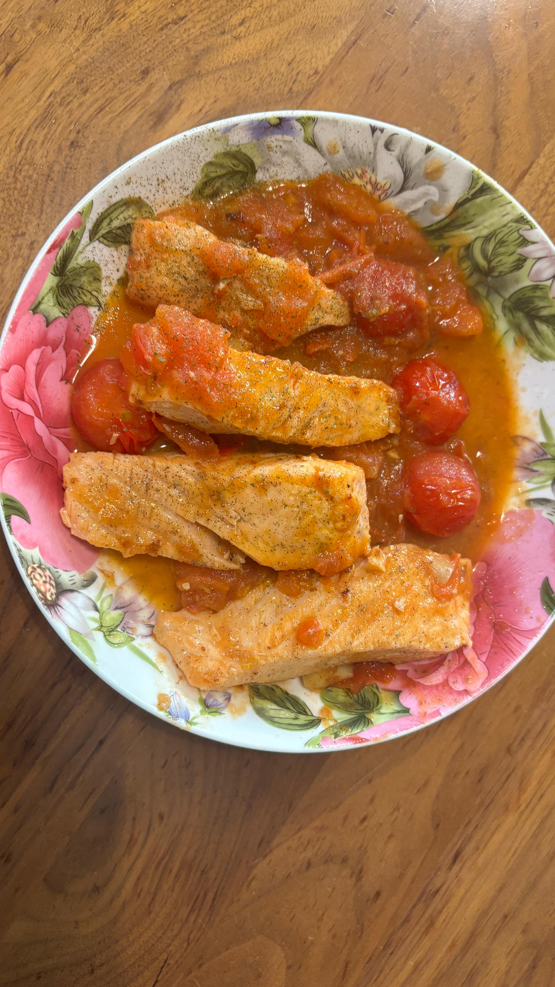 爆汁番茄三文鱼