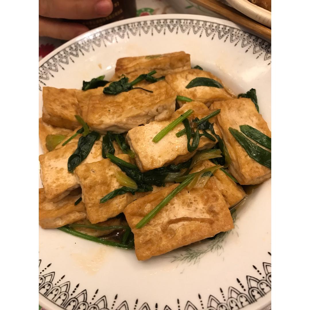 家常煎豆腐