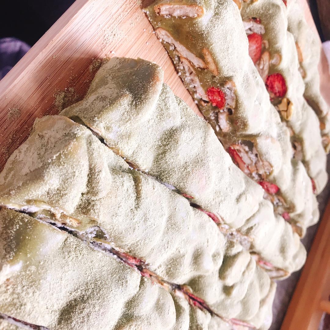 超简单易上手棉花糖版汉堡牛轧饼&雪花酥