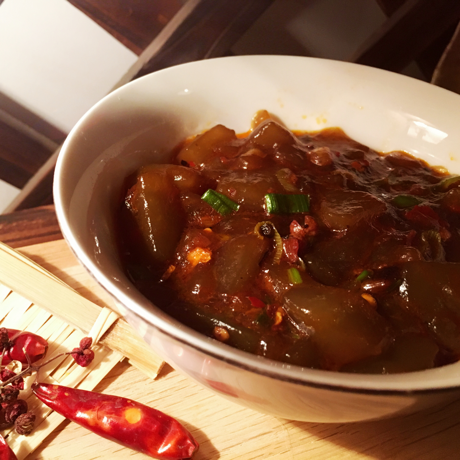 彭三三做的炒凉粉