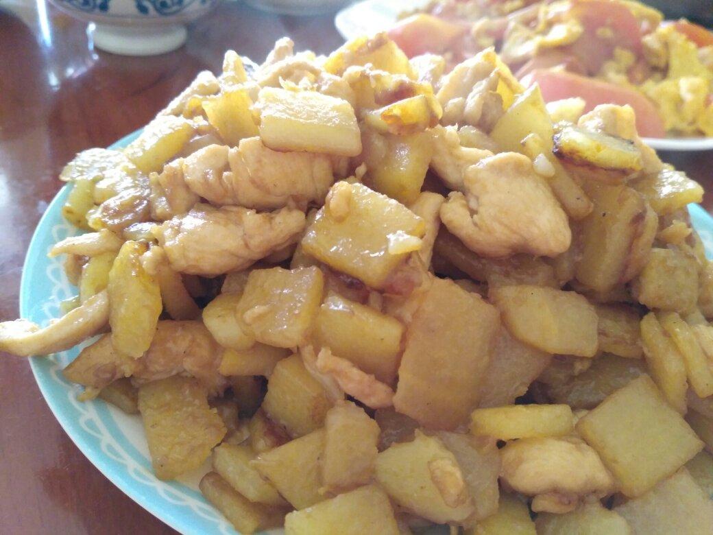 一道怎么做都好吃的干煎土豆鸡丁（红烧，咖喱，椒盐，孜然）