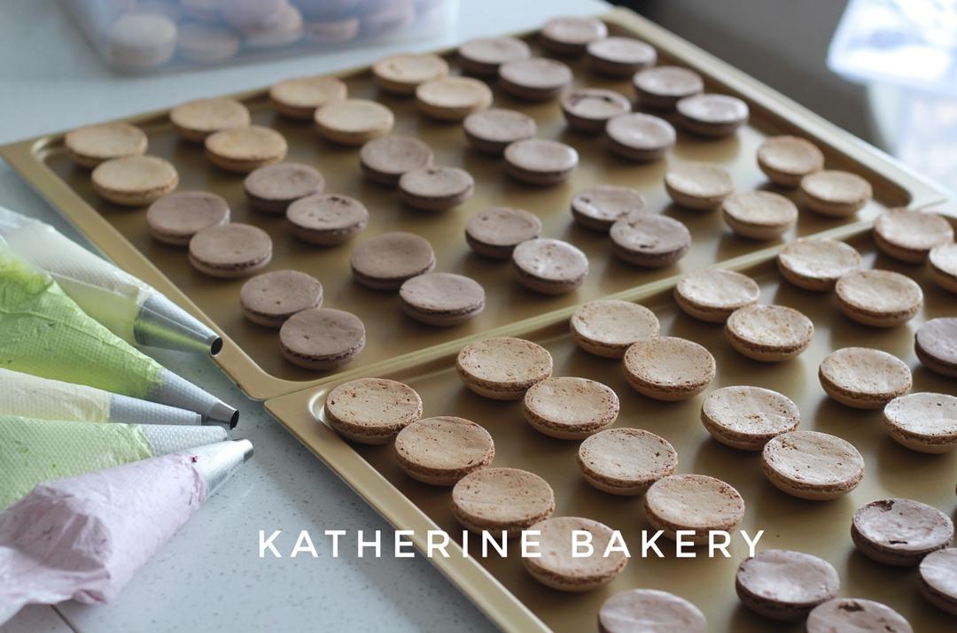 三个橙子意式马卡龙教程